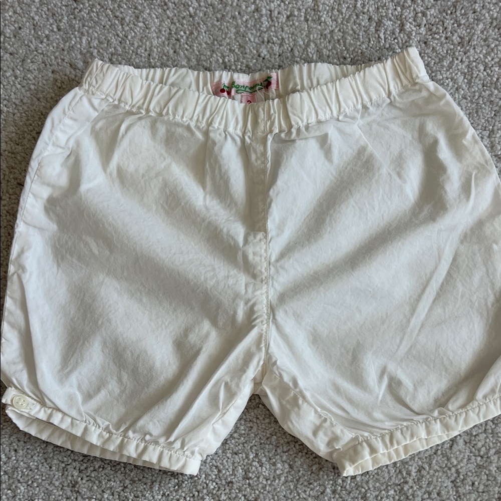 Bonpoint Baby/Toddler Cotton Bloomer Shorts - white - size 2T